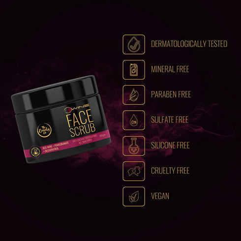 the beauty co D'Wine Face Scrub | Made In India